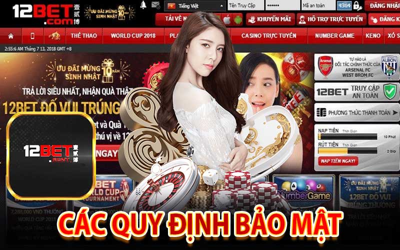 Các quy định bảo mật