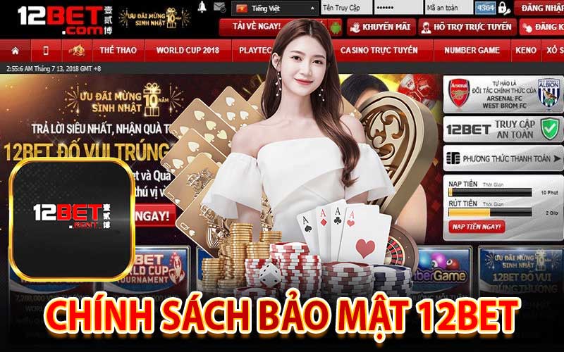 Chính sách bảo mật 12BET