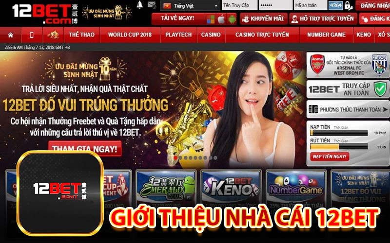 Giới thiệu nhà cái 12BET